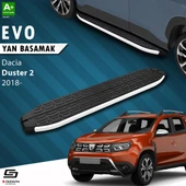 S-Dizayn Dacia Duster 2 Evo Aluminyum Yan Basamak 183 Cm 2018-2023 A+ Kalite thumbnail 1