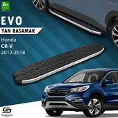 S-Dizayn Honda CR-V 4 Evo Krom Yan Basamak 173 Cm 2012-2018 A+ Kalite thumbnail 1