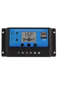 URETECH 20a - 12/24v Solar Şarj Kontrol (regülatörü) 2 Li Usb Çıkışlı thumbnail 1