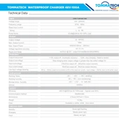 TommaTech Batarya Şarj Ünitesi Duvar Tipi 48V-100A thumbnail 2