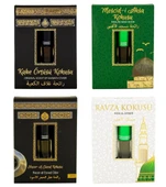 Kabe Örtüsü Kokusu Mescidi Aksa Kokusu Hacerül Kokusu Ve Medine Ravza Kokusu Kokusu Alkolsüz Esans 3 ml - 1