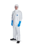 Tyvek® 500 Xpert Başlıklı Kimyasal Koruyucu Tek KullanımlıkTulum L thumbnail 2