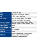 MERCURE MC-6677 ŞARJLI LED EL FENERİ thumbnail 3