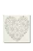 dudugift OKUL Etkinliği-2'li Tuval Boyama Seti. 20x20 Cm Uv Baskı 6 Akrilik Boya 1 Fırça-model-262 - 3