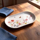 GÜRAL PORSELEN Bilbao Life 20x11 cm Kayık Tabak 4256 thumbnail 1