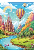 dudugift 140 PARÇA AHŞAP PUZZLE TABLO. 25X35 CM ÖLÇÜLERİNDE. ASKI APARATI İLE. KALİTELİ UV BASKI MODEL-3 thumbnail 2