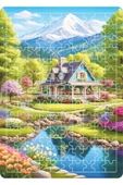dudugift 140 PARÇA AHŞAP PUZZLE TABLO. 25X35 CM ÖLÇÜLERİNDE. ASKI APARATI İLE. KALİTELİ UV BASKI MODEL-19 thumbnail 1