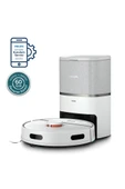 Philips HomeRun 3000 Serisi Aqua XU3110/02 Çöp İstasyonlu Beyaz Akıllı Robot Süpürge - 1