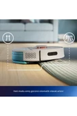 Philips HomeRun 3000 Serisi Aqua XU3110/02 Çöp İstasyonlu Beyaz Akıllı Robot Süpürge - 7