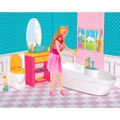 Linda'nın Banyosu - Muhteşem Banyo Oyuncak - Eğlenceli Banyo Seti - Barbie Banyo Seti - 3