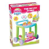 Candy & Ken Çay Servis Arabası - Mutfak Setleri - Ev Oyuncak Setleri - 4