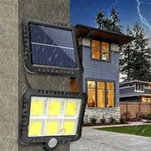 Güneş Enerji Panelli 120 LED Bahçe Aydınlatma S-30 - 3