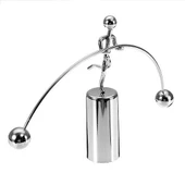 Tek Ayağı Havada Halterci Newton Balans Denge Topları thumbnail 1