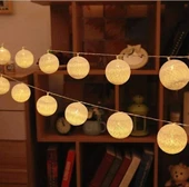 Top Led Oda Süsleme Işıklı Top Aydınlatma 1,5 Metre thumbnail 2