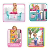 Mila'nın 2 Katlı Rüya Evi - Ev Oyuncak - Milanın Rüya Ev Seti - Barbie Ev Seti - Rüya Evi - Oyun Evi - 2
