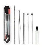 6 Parça Paslanmaz Çelik Kulak Temizleyici - 2