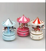 Nostaljik El Yapımı Atlıkarınca Müzik Kutusu N-42 thumbnail 2