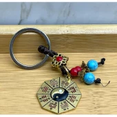 Metal Yin Yang Anahtarlık - 2