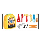 Teknik Tamir Set Sırt Çantası - Oyuncak Tamir Setleri - Tamir Aletleri - Alet Seti - Vidalama Seti - 3