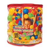 Oyun Havuz Topu 100'lü PVC (7 mm.) - Oyun Topları - Havuz Topları - Renkli Toplar - 1