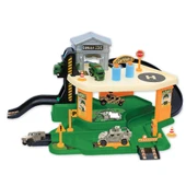 İki Katlı Askeri Garaj Seti - Otopark Seti - Araba Seti - Askeri Oyuncak - İki Katlı Garaj thumbnail 3