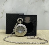 Özel Kutulu Gümüş Köstekli Saat Alk4660 thumbnail 1