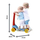 Benim Ilk Scooter - Plastik Scooter - 4 Tekerli Scooter - Bingit - Kaykay - 2