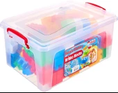 Kutulu Bloklar (104 Parça) - Büyük Parça Lego - Lego Setleri - Bloklar - Bebek Lego thumbnail 1