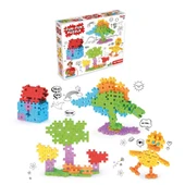FunFun Puzzle (192 Parça) - Lego Setleri - Geometrik Oyuncak - Fun-Fun - Kare Bloklar thumbnail 1