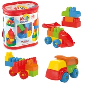 Akıllı Çocuk (60 Parça) - Büyük Parça Lego - Lego Setleri - Bloklar - Bebek Lego - 1
