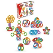 Geometrik Puzzle (96 Parça) - Lego Setleri - Geometrik Oyuncak - Şekilli Lego - Kare Bloklar - 1