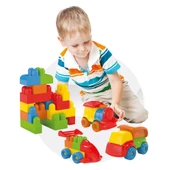 Akıllı Çocuk (60 Parça) - Büyük Parça Lego - Lego Setleri - Bloklar - Bebek Lego - 6