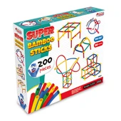 Süper Bambu Çubuklar (200 Parça) - Lego Setleri - Borular Lego - Plastik Çubuklar - 5