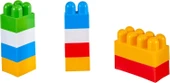 Kutulu Bloklar (104 Parça) - Büyük Parça Lego - Lego Setleri - Bloklar - Bebek Lego thumbnail 5