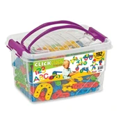 Click Clack Lego (192 Parça) - ClickClack Puzzle - Sök Tak Bloklar - Legolar Oyuncak - 3