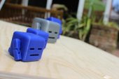 Cub3Bot - Yerinde Baskı, Küboid Robot! Plastik Aparat - 4