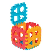 Bul-Tak Puzzle - Bultak Lego - Bebek Oyuncağı - Şekil Takmaca - 2