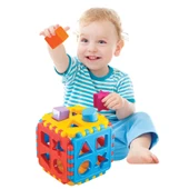 Bul-Tak Puzzle - Bultak Lego - Bebek Oyuncağı - Şekil Takmaca - 4