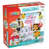 Resimli Küpler Oyunu - Görsel Lego - Bebek Oyuncağı - Resim Tamamla - 4