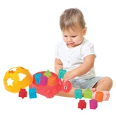Kaplumbağa Bul-Tak - Bultak Lego - Bebek Oyuncağı - Şekil Takmaca - 3