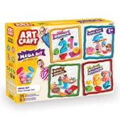 Mega Oyun Hamur Seti 280 Gr. - Oyun Hamuru Seti - Hamur Setleri - Hamur Kalıpları - 5