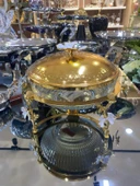 Borcam Servis Gold Kapaklı 28 x 18 cm - 1