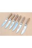 Sürmene Bıçağı Sürmene  El Yapımı Meyve Bıçak Seti  6'lı thumbnail 2