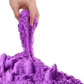 Art Sand Aksesuarlı Mor Oyun Kumu 1000 Gr. - Kinetik Kum Seti - Natural Kum - Doğal Kum - 4