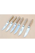 Sürmene Bıçağı Sürmene  El Yapımı Meyve Bıçak Seti  6'lı thumbnail 4