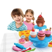 Kapkek Oyun Hamur Seti 224 Gr. - Oyun Hamuru Seti - Hamur Setleri - Kap Kek Hamur Seti - Pasta Hamur - 2