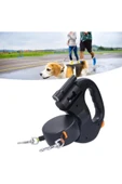 Store Çok Fonksiyonlu Çift Köpek Gezdirme Tasması thumbnail 1