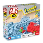 Art Sand İnşaat Seti 500 Gr. - Oyun Kumu Seti - Kinetik Kum Seti - Natural Kum - Doğal Kum - 3
