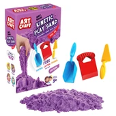 Art Sand Aksesuarlı Mor Oyun Kumu 1000 Gr. - Kinetik Kum Seti - Natural Kum - Doğal Kum - 1