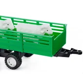 Hayvanlı Traktör Seti - Motor Oyuncakları - Çiftlik Seti - Traktör Oyuncakları - Çiflik Oyuncakları - Kuzu - 5